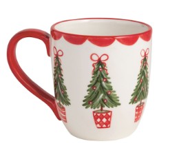 Hand Painted Christmas Mugs ( 3 Designs )