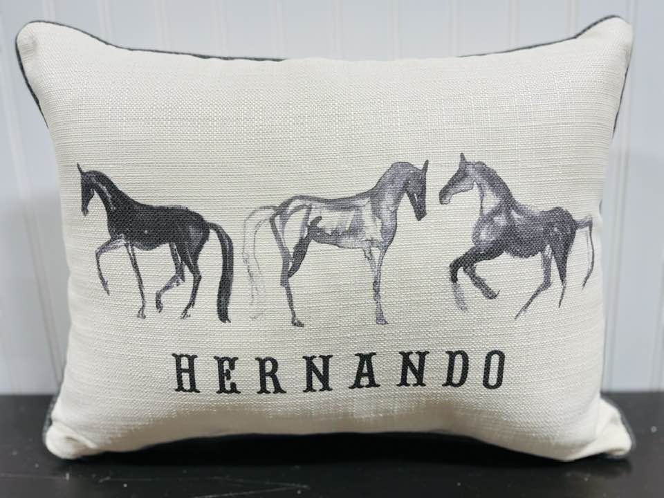 Hernando Horse Pillow