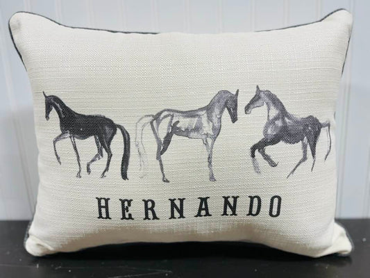 Hernando Horse Pillow