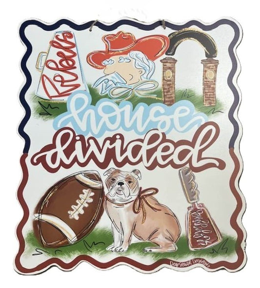 House Divided Door Hanger