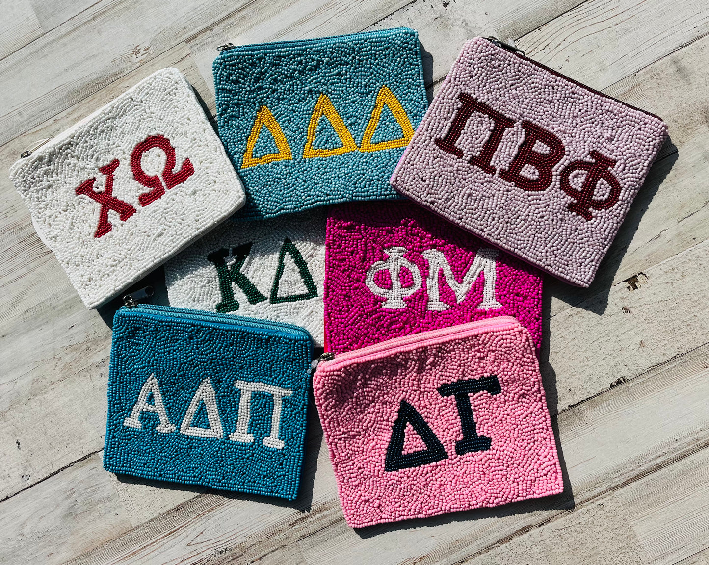 Sorority Pouches