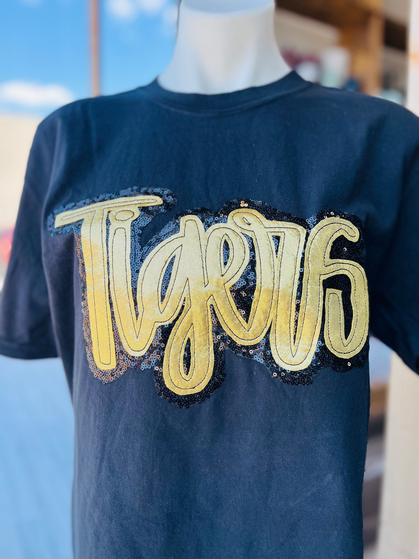 Sequins Tiger T-shirt