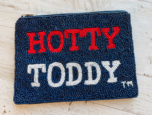 Hotty Toddy Beaded Pouch