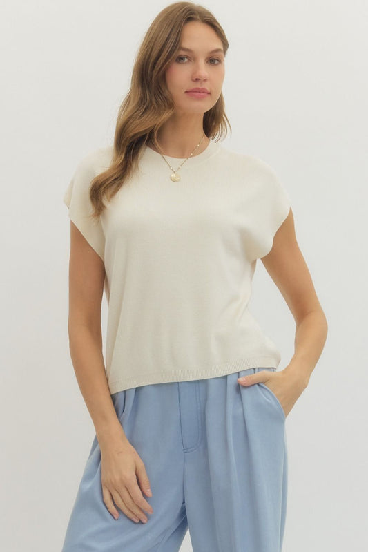 Ivory Spring Top (S-L)