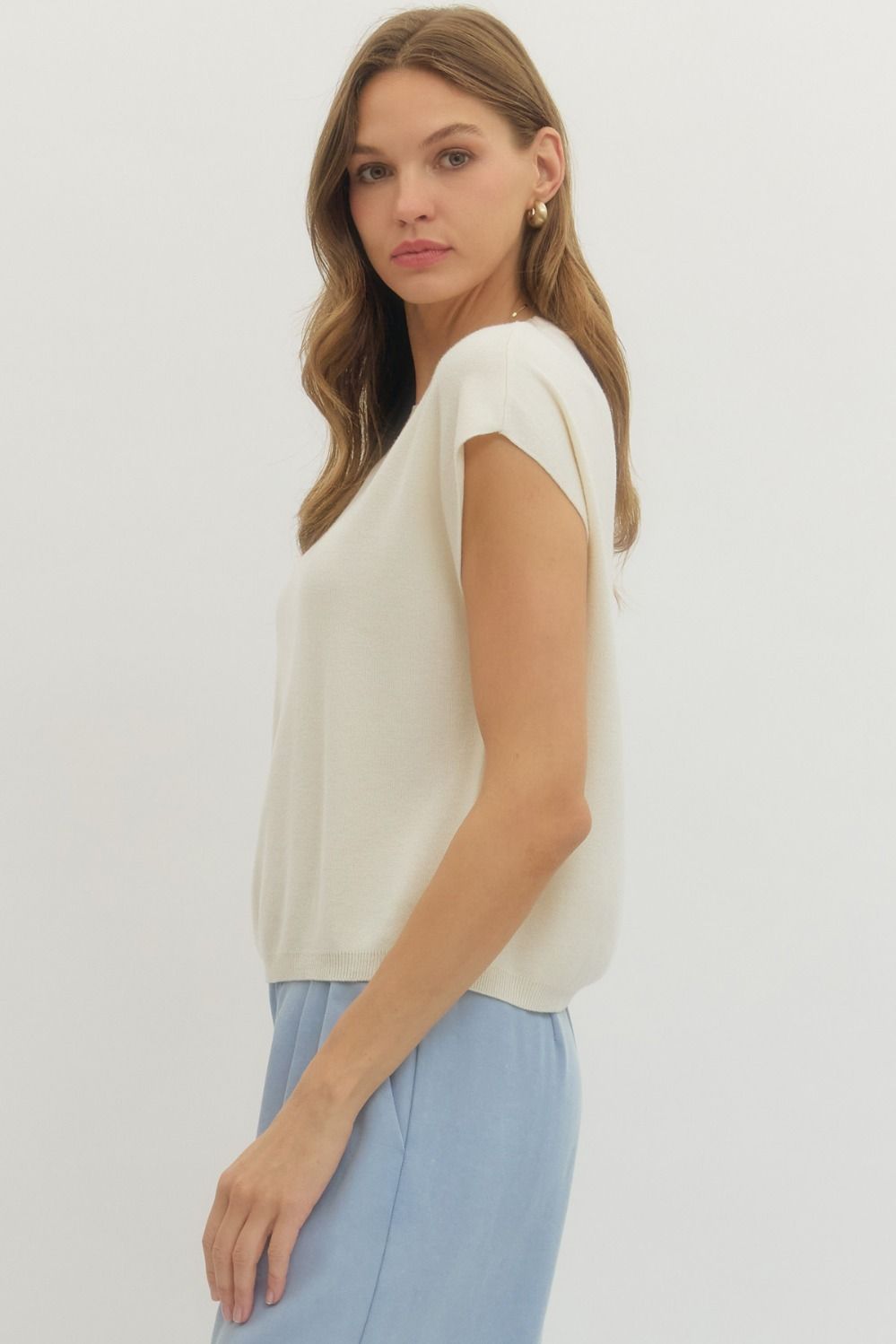 Ivory Spring Top (S-L)