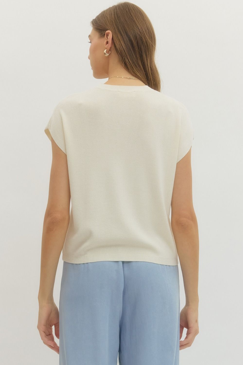Ivory Spring Top (S-L)