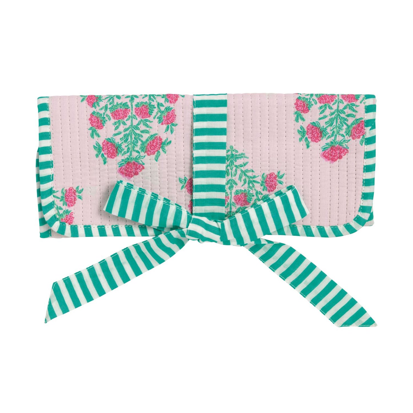 Quilted Jewelry Roll ( 3 Colors )