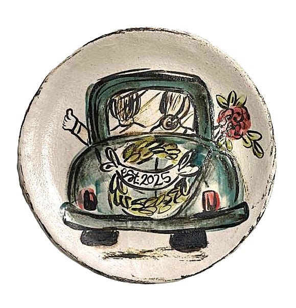 Rosaline Pottery 2025 "Hitched" Plate