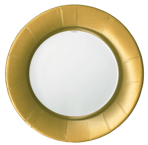 Linen Pattern Dinner Plates