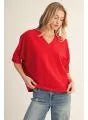 Lyla Casual 3/4 Sleeve Top ( 2 Colors )