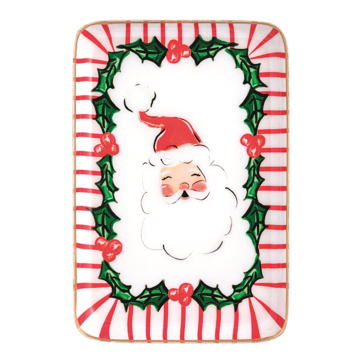 Christmas Metal Tidbit Dish ( 4 Designs )