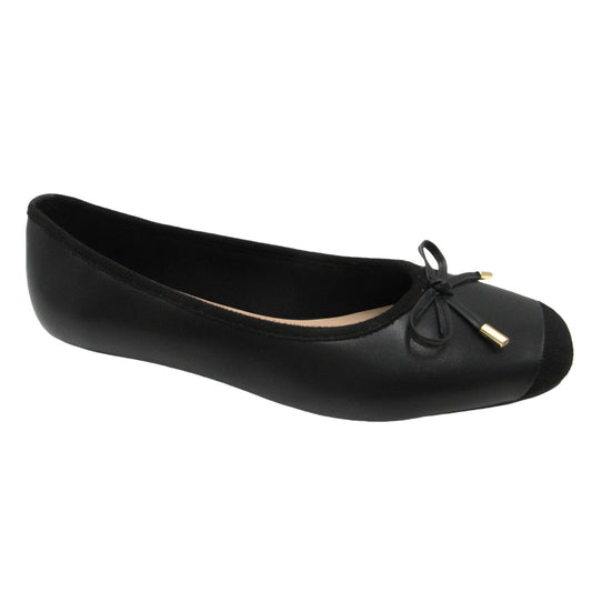 Pierre Dumas Moni Ballerina Flats ( Black / Gold / Silver )
