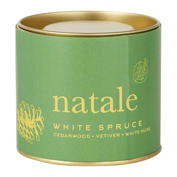 Natale White Spruce Candle