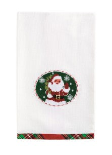 Needlepoint Holiday Hand Towels ( 3 Designs )