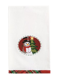 Needlepoint Holiday Hand Towels ( 3 Designs )