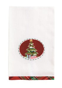 Needlepoint Holiday Hand Towels ( 3 Designs )