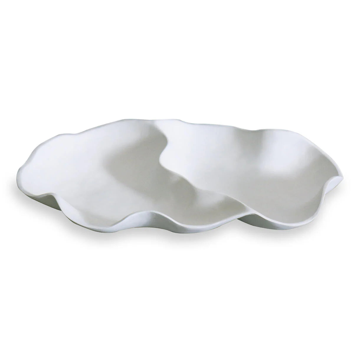 Vida Nube Large Double Dip - White