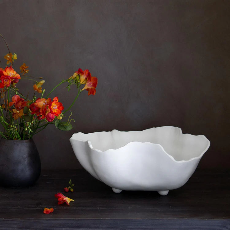 Vida Nube Large Bowl - White