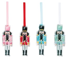 Acrylic Nutcracker Ornaments ( 4 Color Choices )