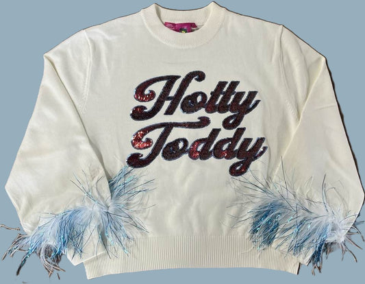 Ole Miss Feather Sleeve Sweater
