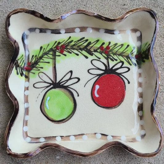 Heartfelt Traditions Candle Plate (Ornaments)
