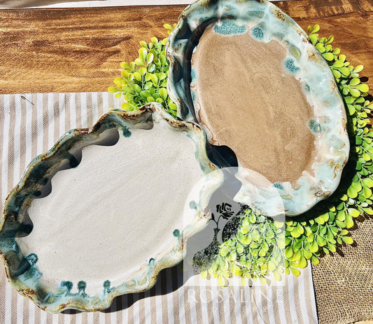 Oval Wavy Dish