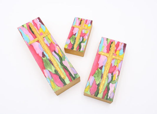 Wood Cross Blocks