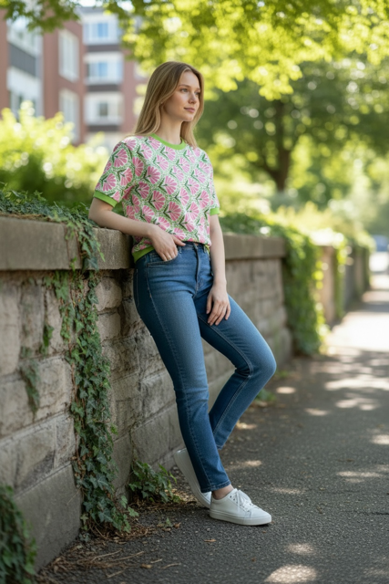 Umgee Spring Floral Sweater (S-L)