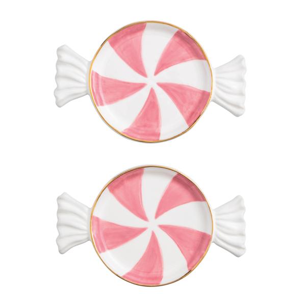 Candy Tidbit Plates ( 3 Colors )