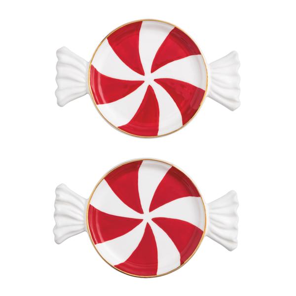 Candy Tidbit Plates ( 3 Colors )