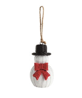 Resin Wicker Ornaments ( 4 Styles )