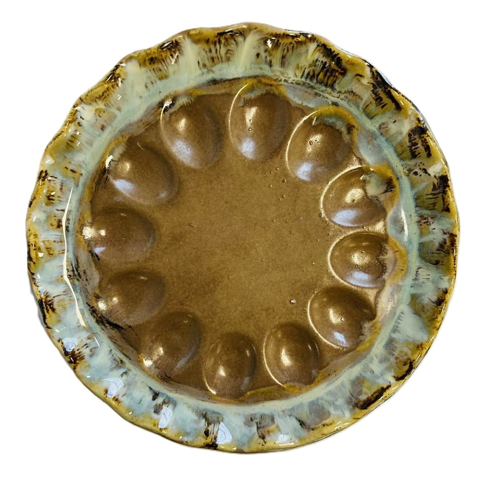 Deviled Egg Plate ( 3 Glazes )