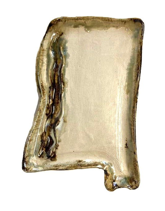 Mississippi Shaped Dish ( 5 glazes )