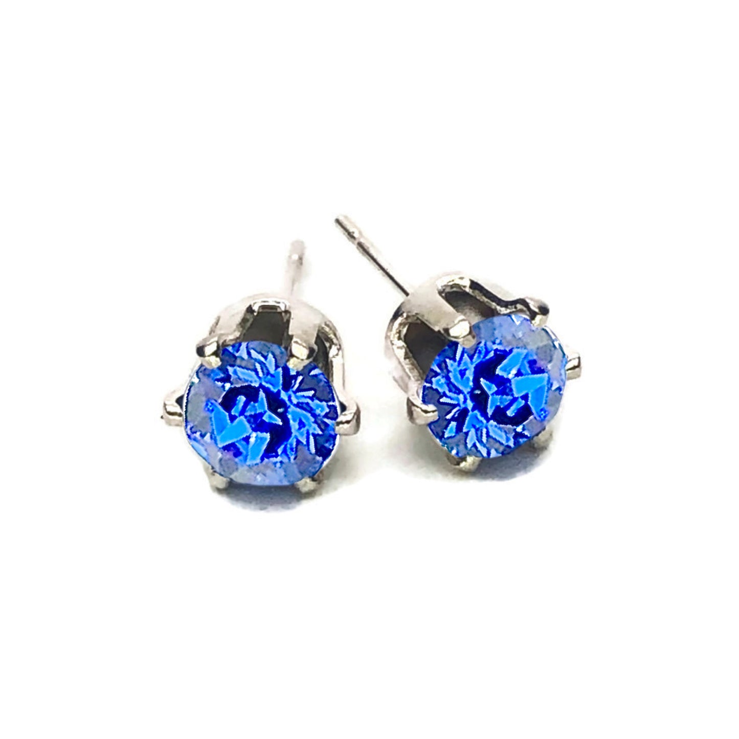 Earth Grace Birthstone Stud Earrings