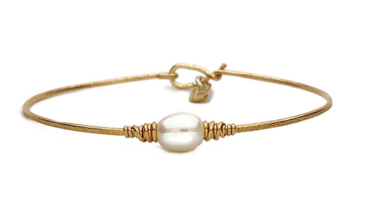 Serenity Pearl Bracelet Gold - 1026