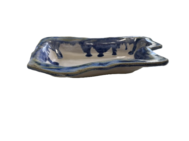 Mississippi Dish (Small/Multiple Glazes) - Rosaline Pottery