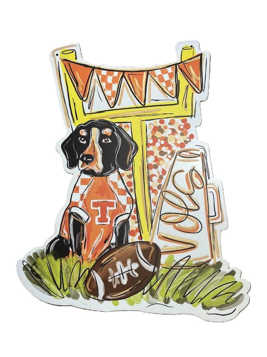 UT Smokey Goalpost Door Hanger Tennessee Vols