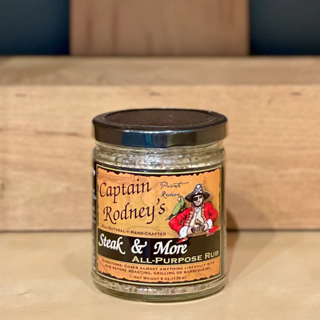 Captain Rodney's Steak & More All-Purpose Rub 6 oz.