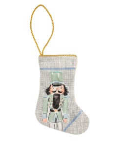 Mini Nutcracker Stocking Ornaments ( 3 colors )