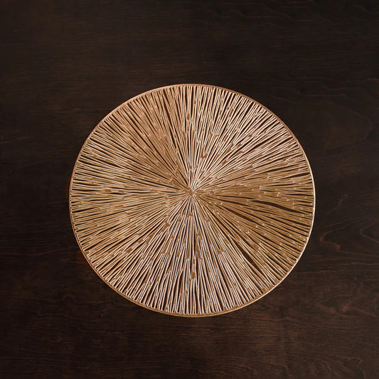 Beatriz Ball Gold Shimmer Placemats