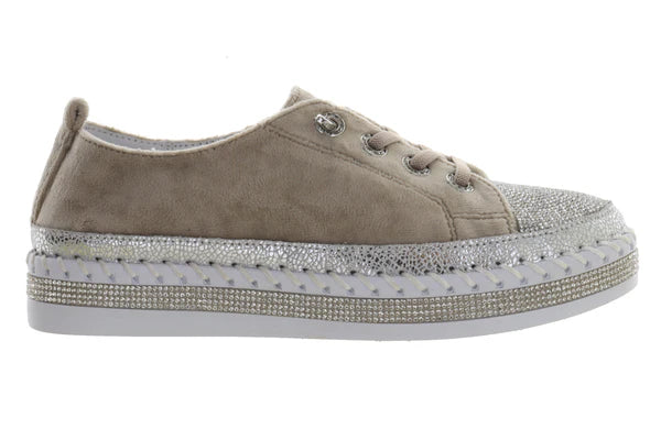 Bernie Mev TW Jodie Velvet Sneaker