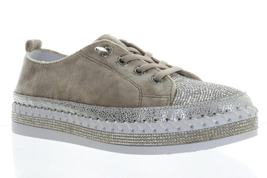 Bernie Mev TW Jodie Velvet Sneaker