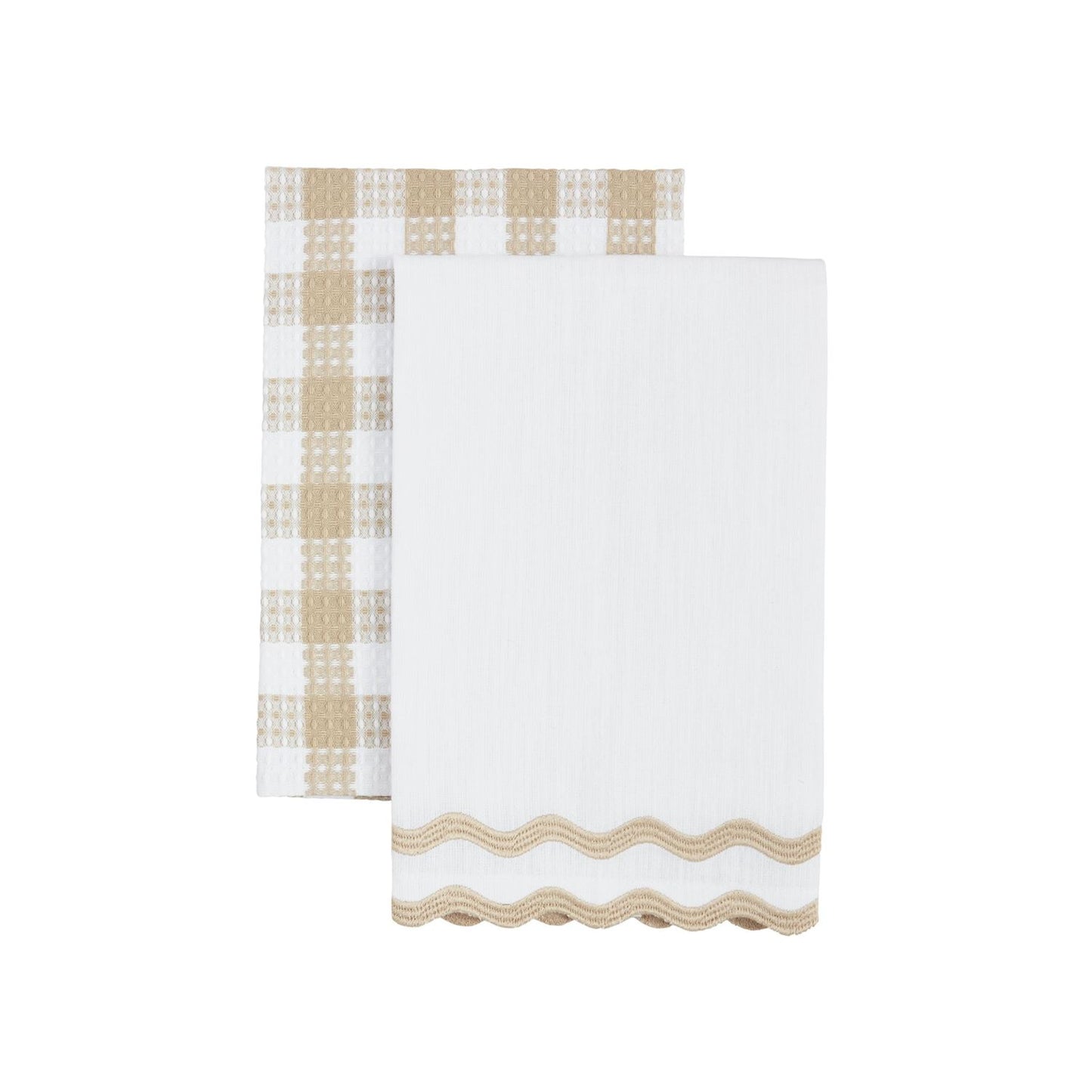 Embroidered Kitchen Towel 2pc. Set ( 2 Styles )