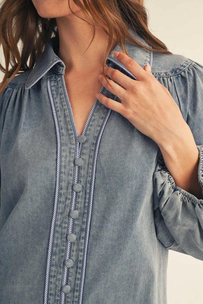 The Daisy Denim Fall Dress