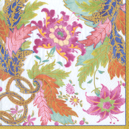 Tobacco Leaf Cocktail Napkins