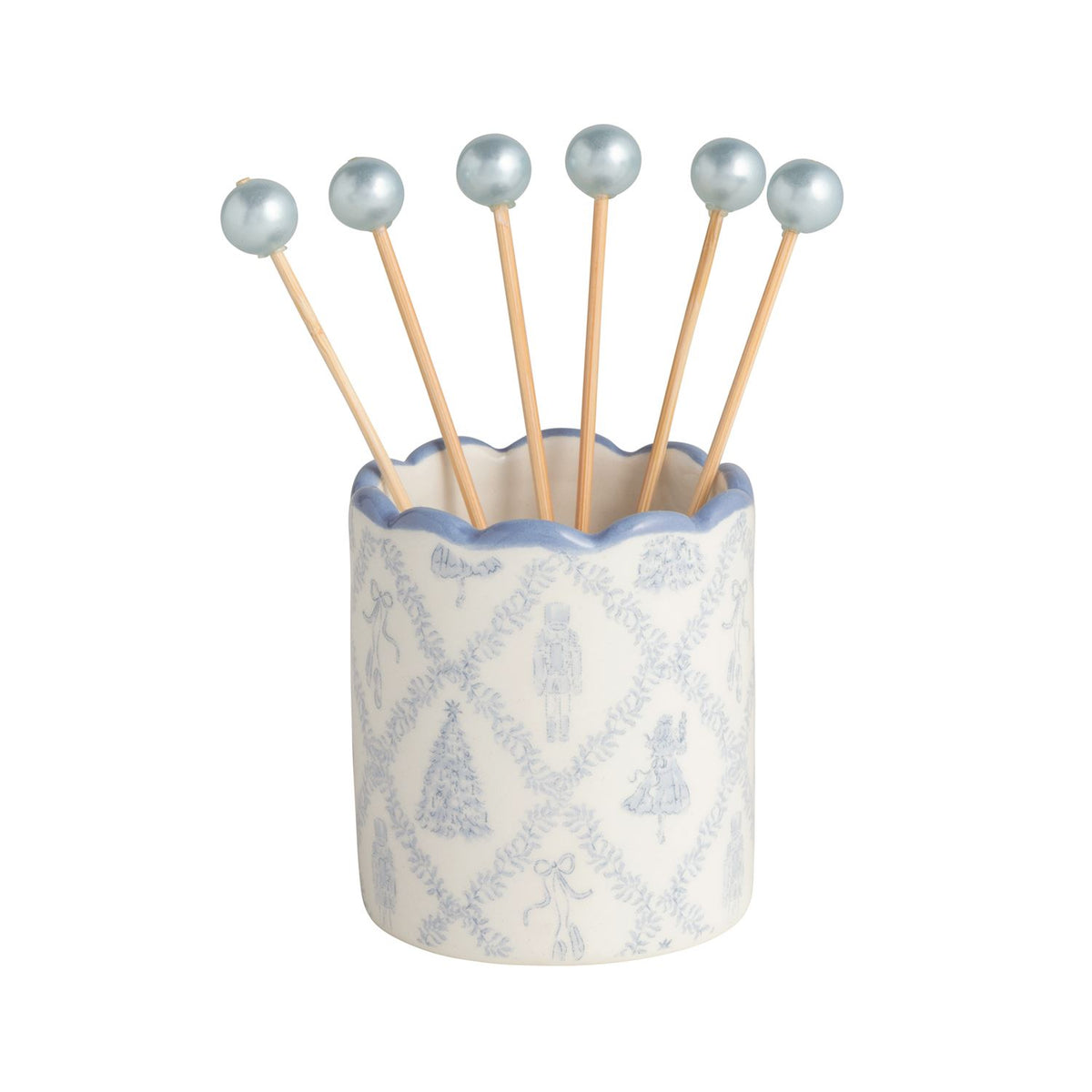 Christmas Toothpick Caddy Set - 4 Style Choices