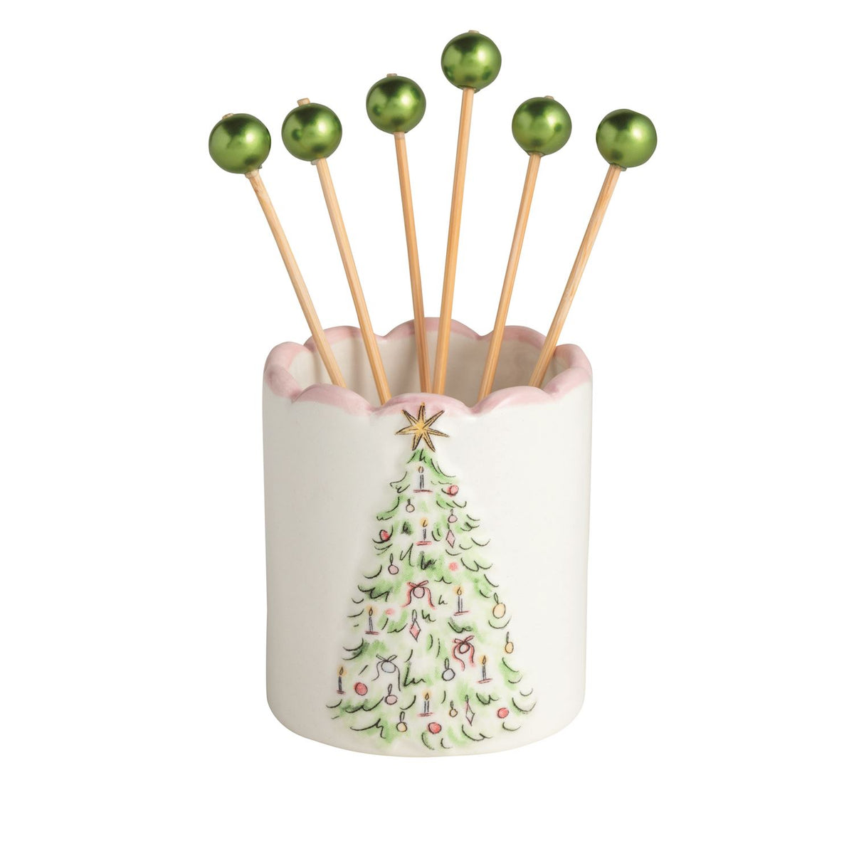 Christmas Toothpick Caddy Set - 4 Style Choices