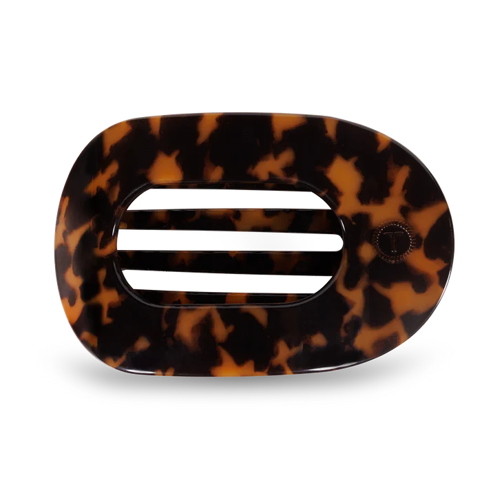 Teleties Large Flat Round Hair Clip