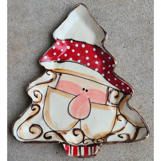 Heartfelt Traditions Tree Plate (Santa)