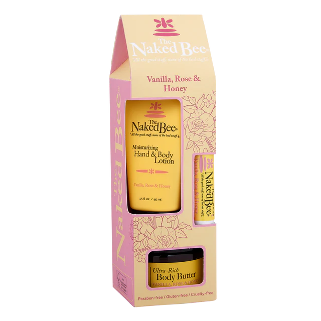 Vanilla, Rose & Honey Gift Collection